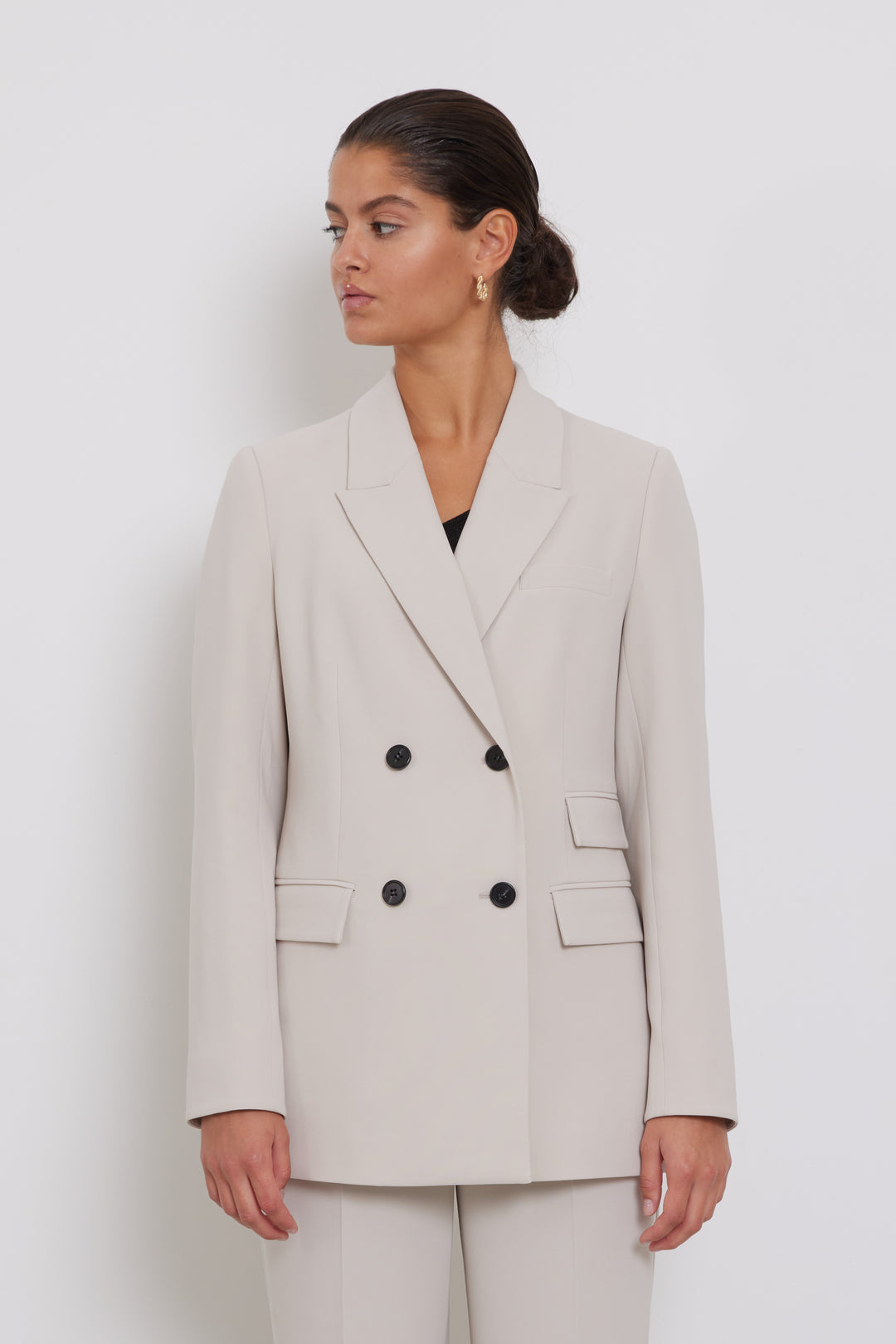 Bruuns Bazaar Women BrassicaBBLinda blazer Blazer Silver Cloud