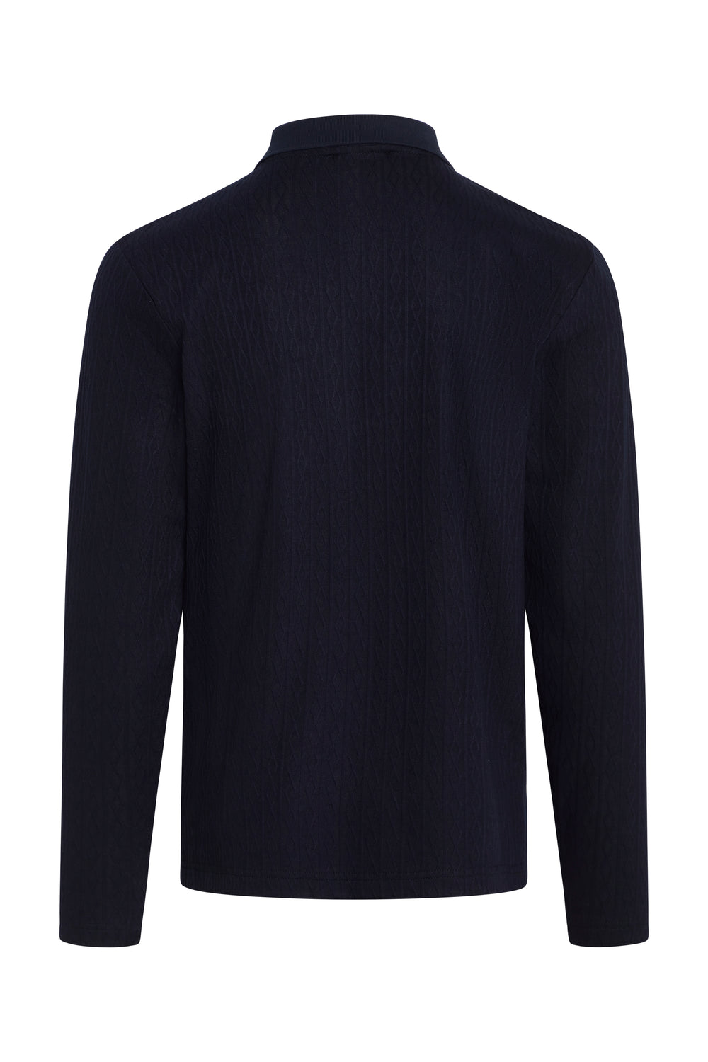 Bruuns Bazaar Men CabBBGonzo LS Polo Tee T-shirts Navy