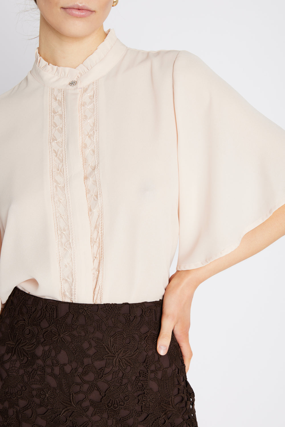 Bruuns Bazaar Women CamillaBBVivia shirt Shirts Light peach