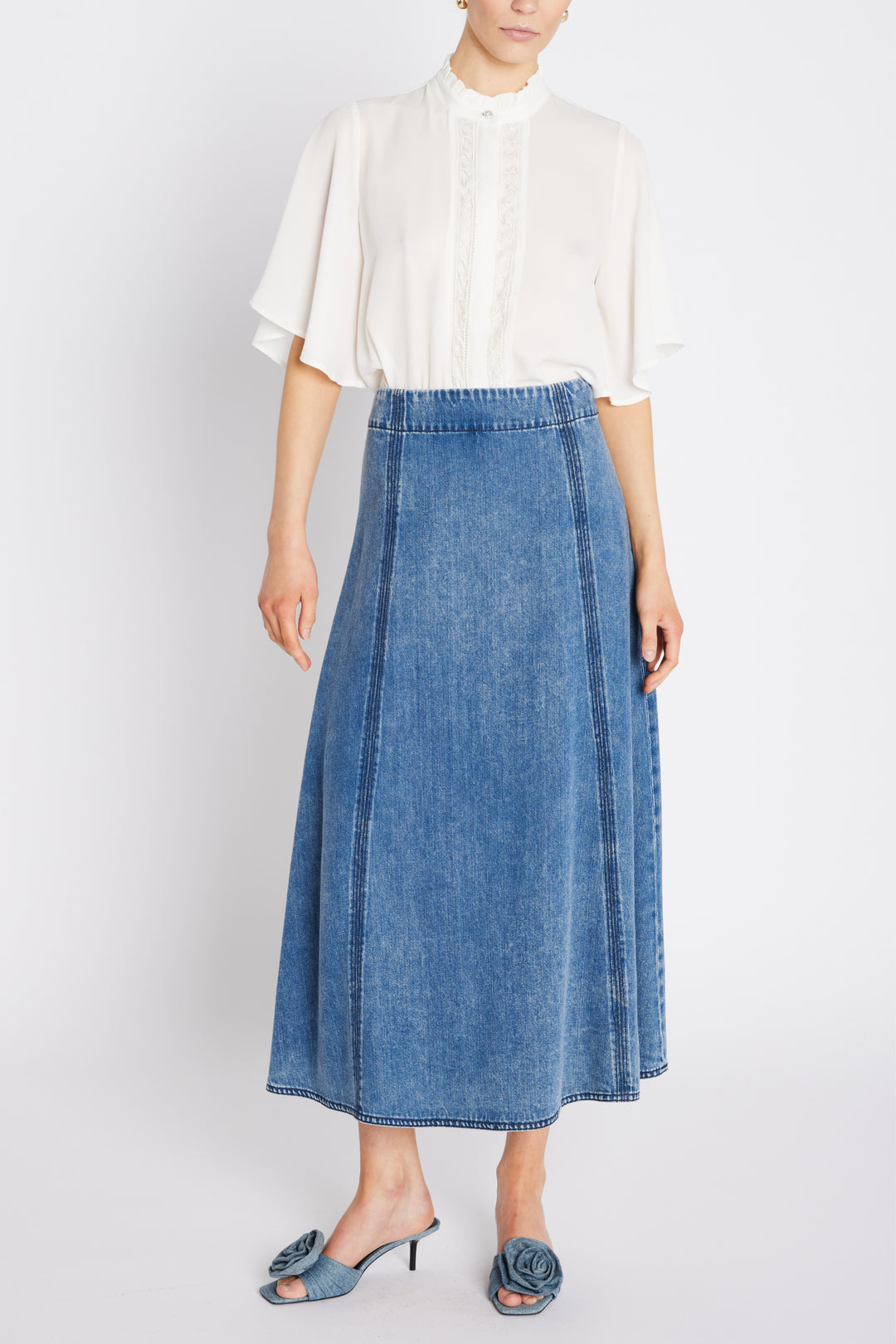 Bruuns Bazaar Women CamillaBBVivia shirt Shirts Snow White