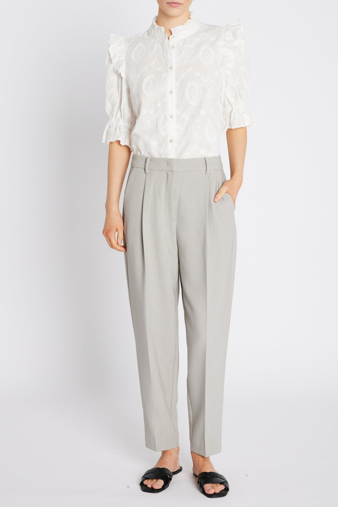 Bruuns Bazaar Women CanterburyBBCaro shirt Shirts White