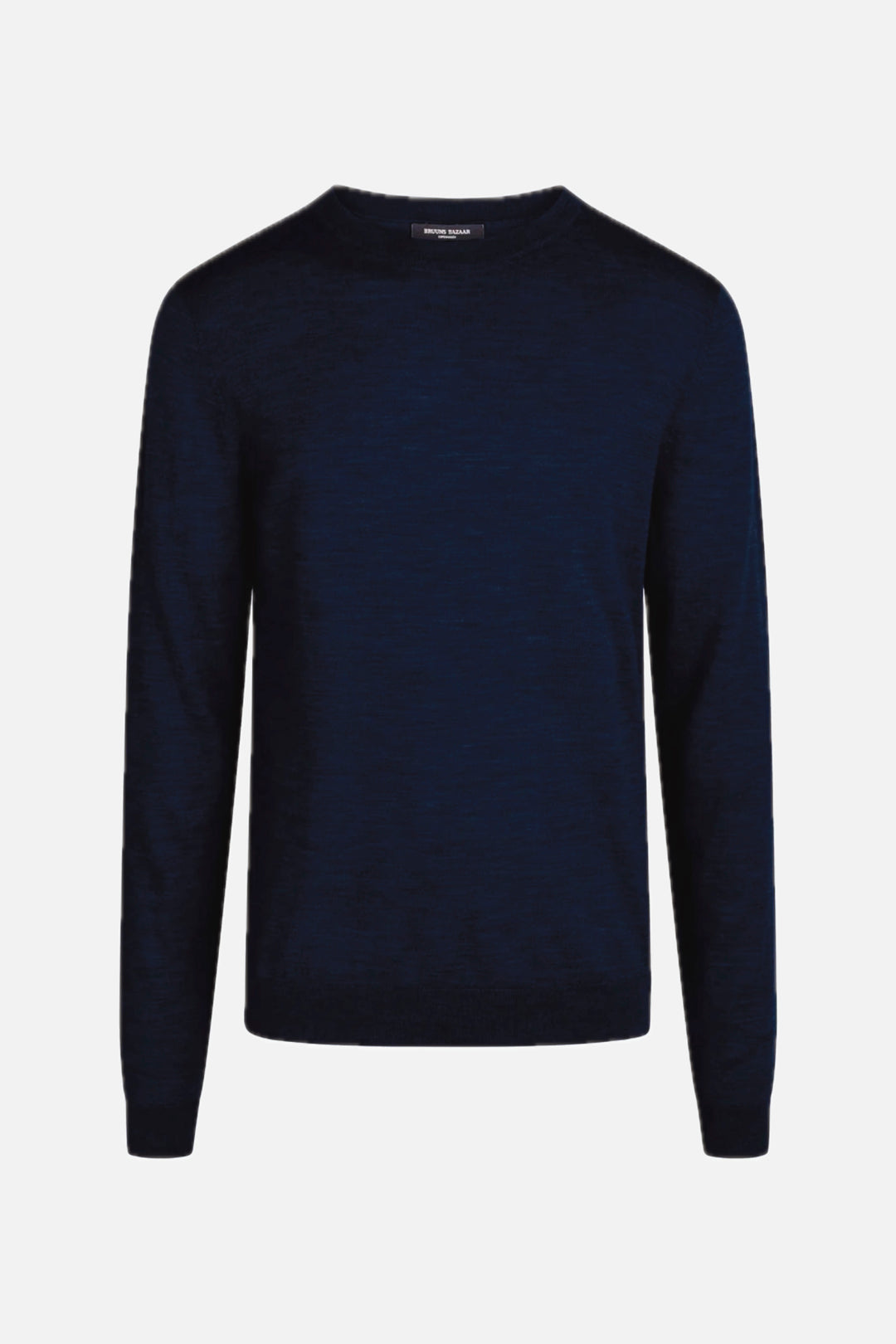 Bruuns Bazaar Men CharlesBB Crew Neck Knit Navy