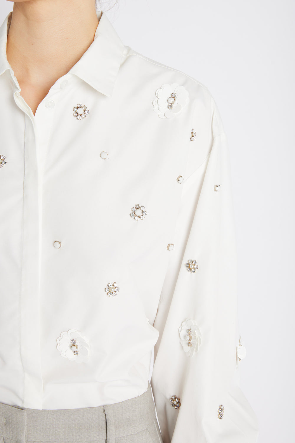 Bruuns Bazaar Women ChrisoulaBBBeia shirt Shirts Snow White