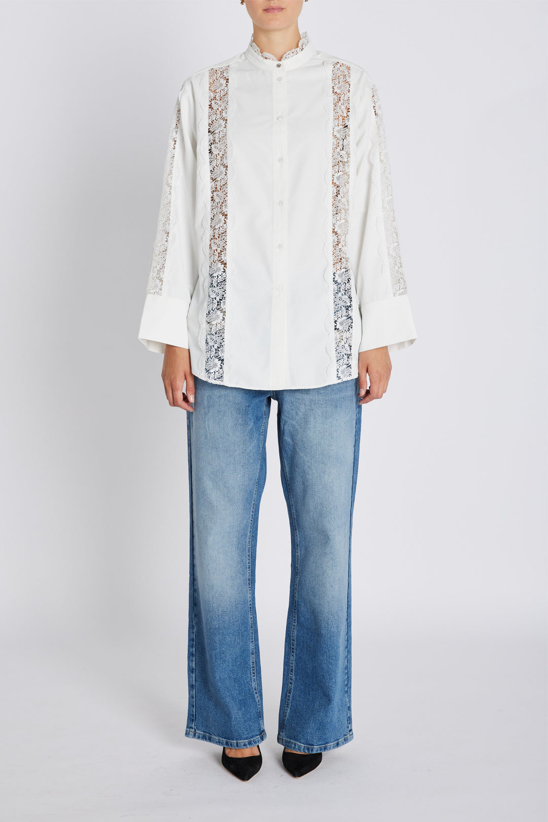 Bruuns Bazaar Women ChrisoulaBBTricia shirt Shirts Snow White