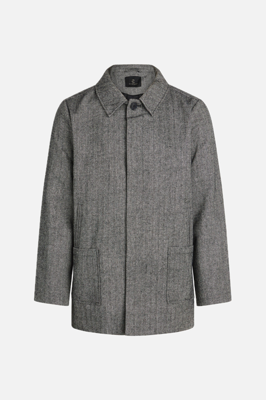 Bruuns Bazaar Men HerringBBMarty jacket Outerwear Black