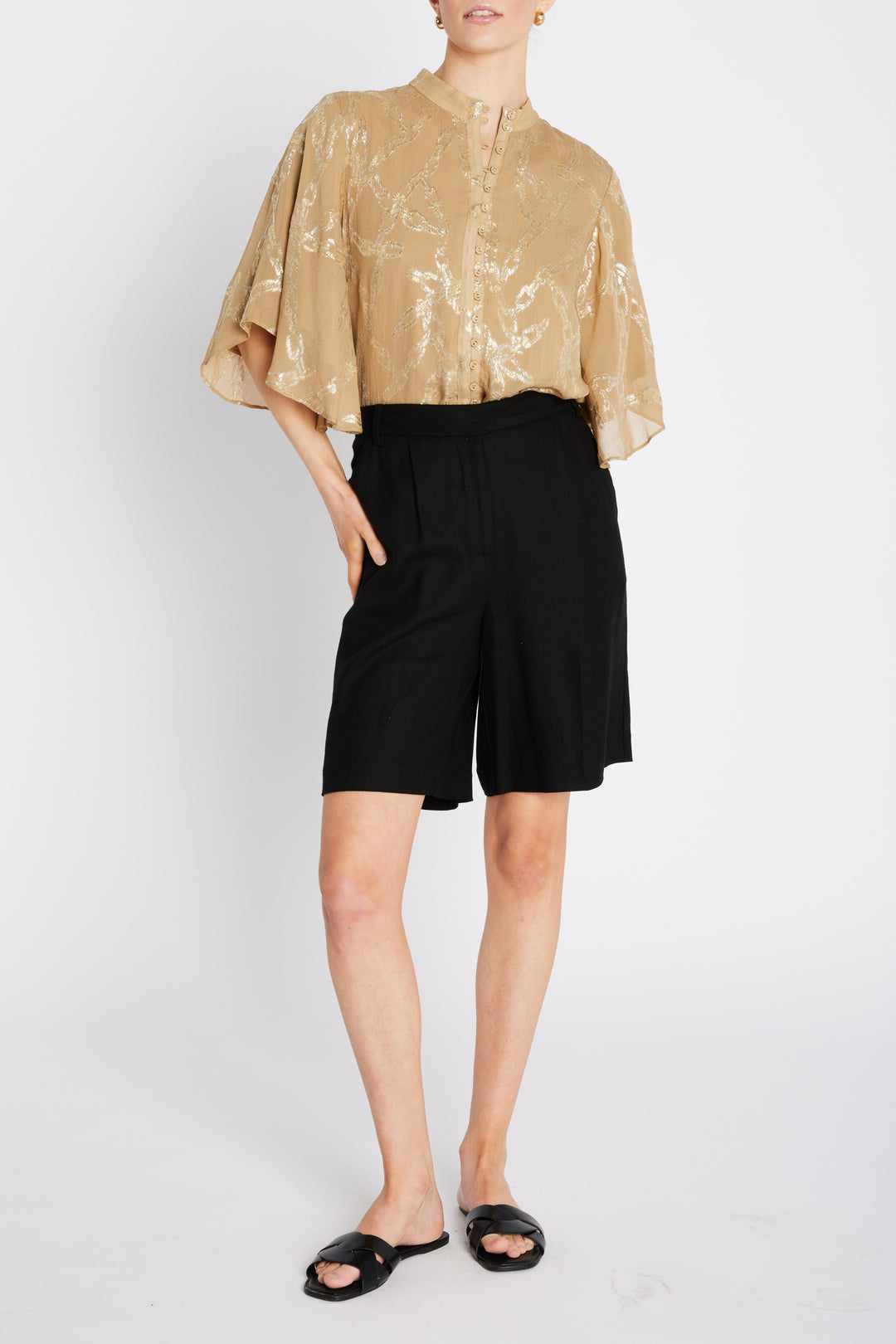 Bruuns Bazaar Women JuniperBBMateli shirt Shirts Kelp