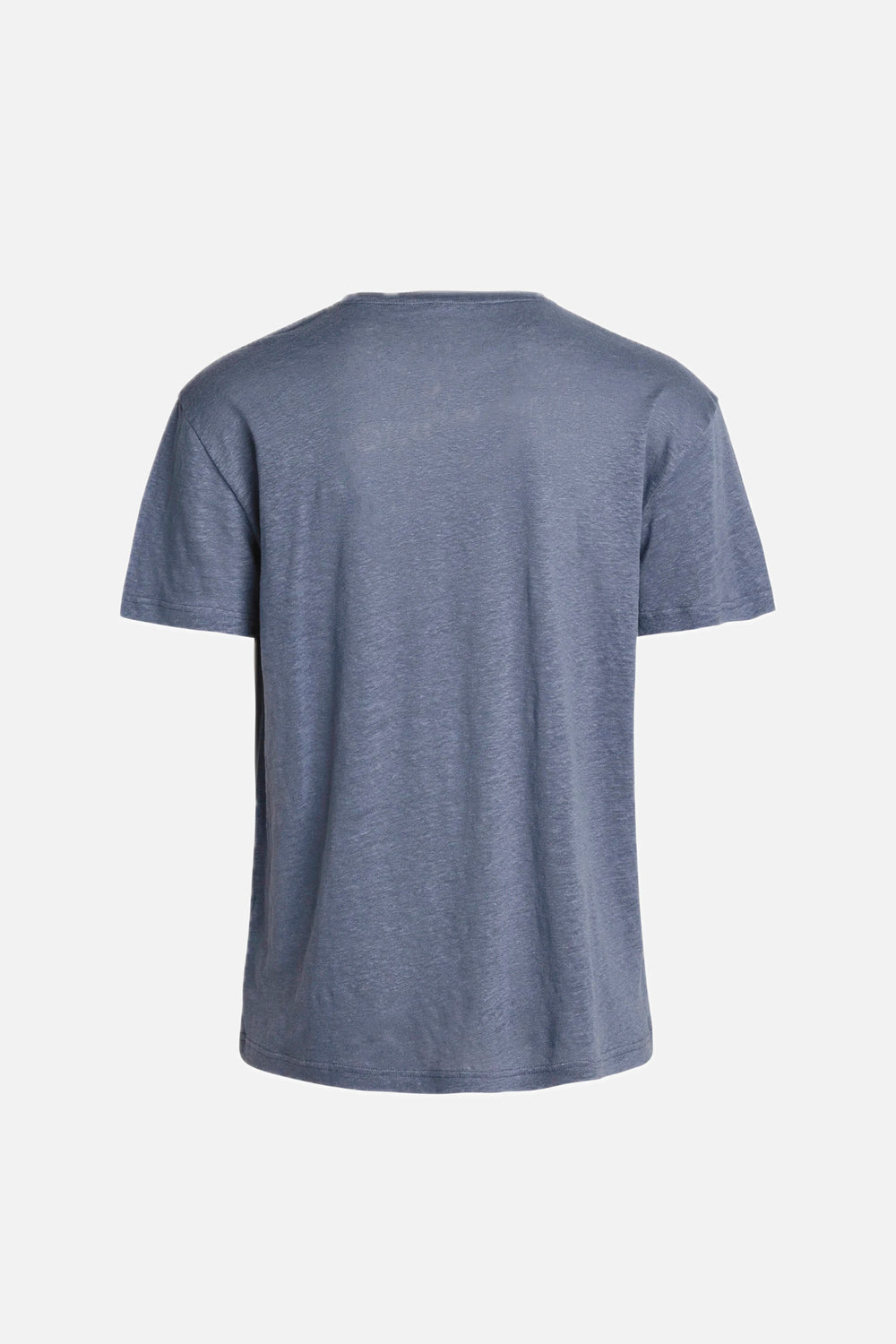 Bruuns Bazaar Men LinenBBRound tee T-shirts Flint