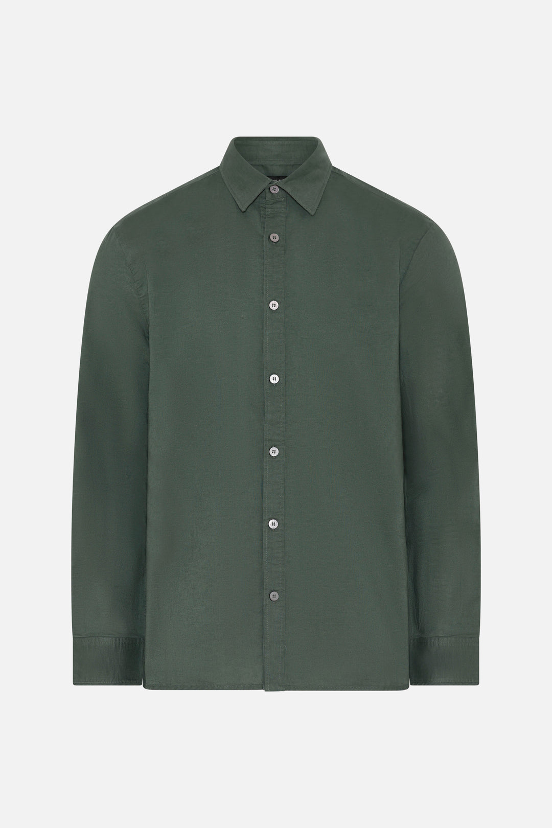 Bruuns Bazaar Men LinowBBGiil LS shirt Shirts Frosty Spruce