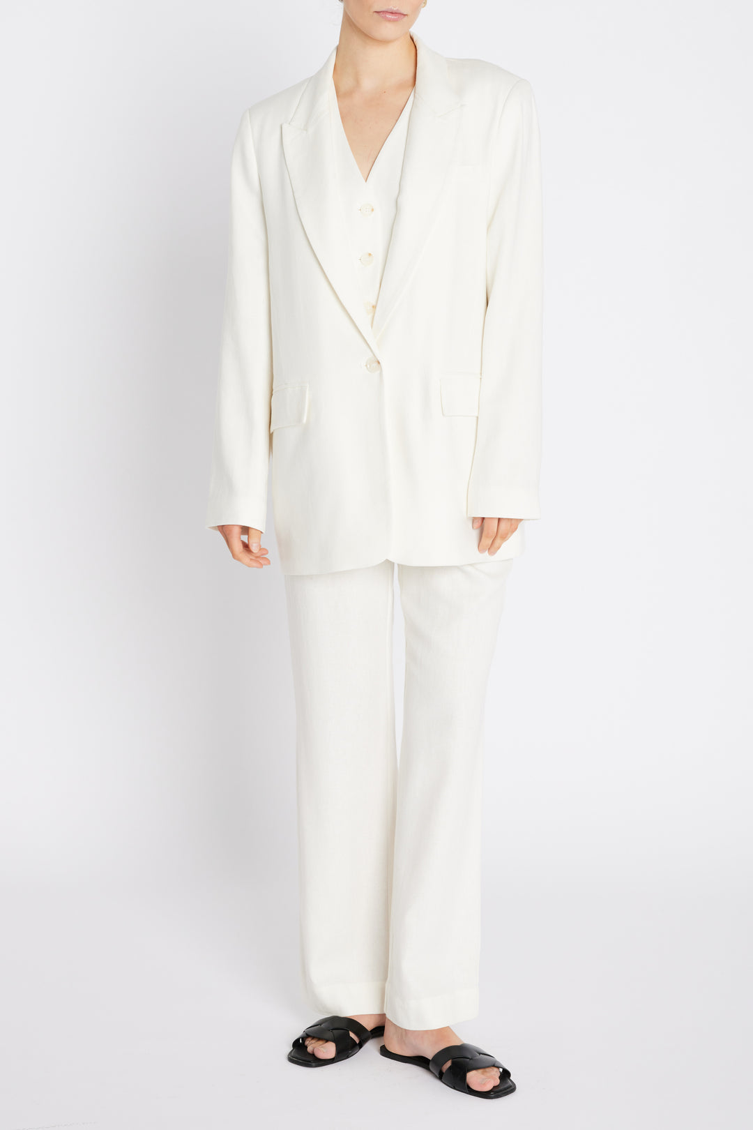 Bruuns Bazaar Women OxalisBBFreida blazer Blazer Snow White