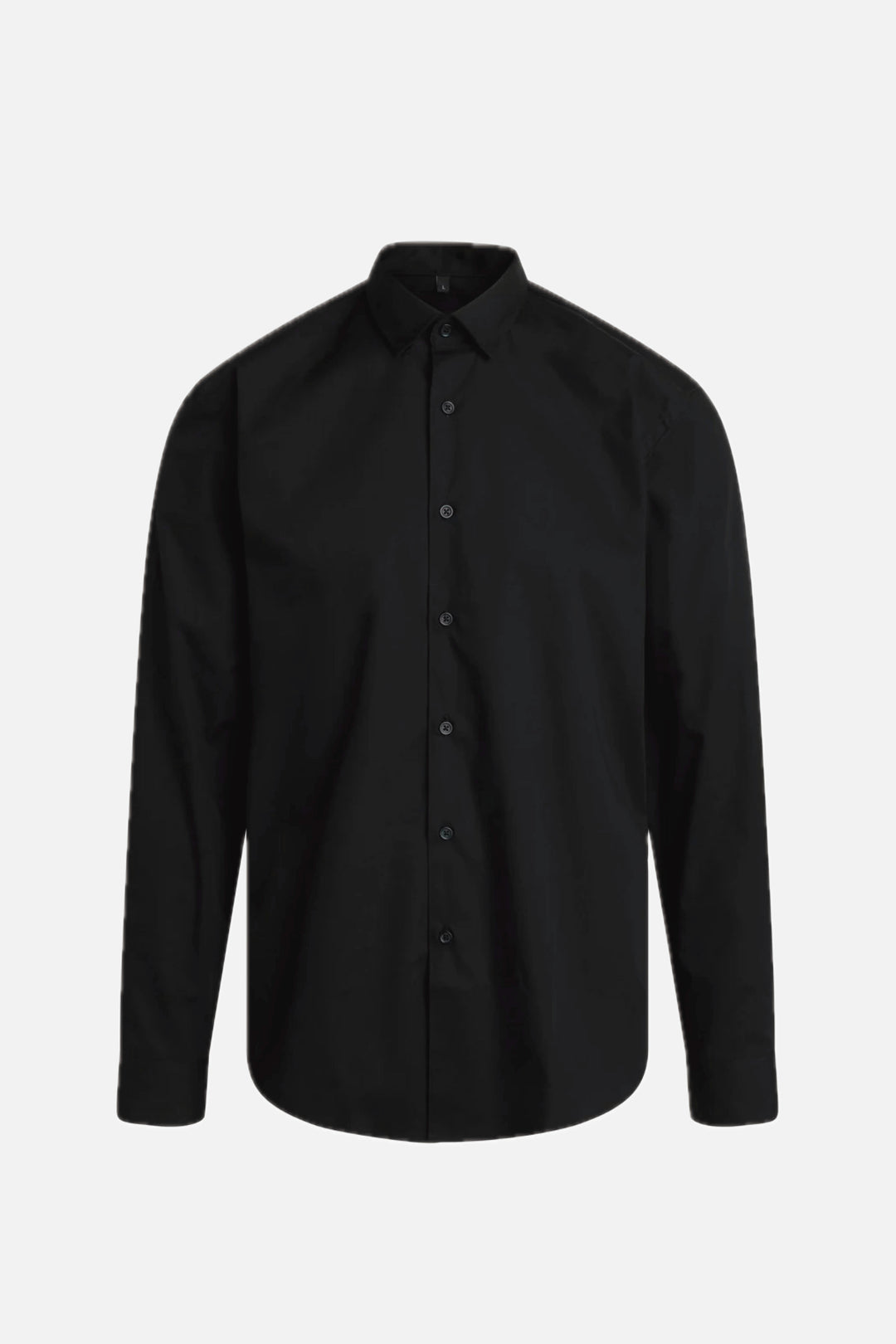 Bruuns Bazaar Men PiqueBBNorman shirt Shirts Black