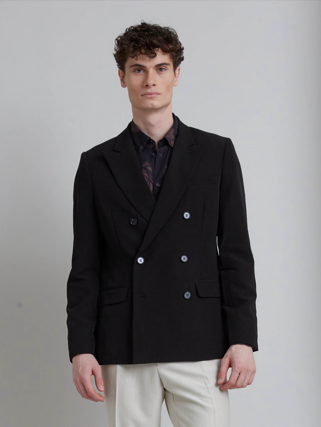 Bruuns Bazaar Men RubenBBDouble Blazer Blazer Black