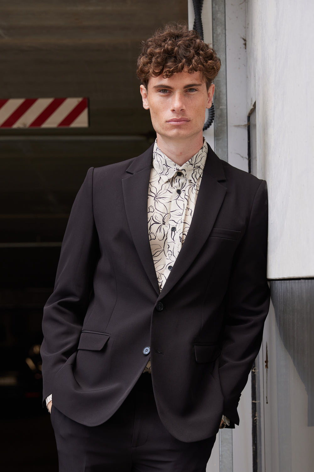 Bruuns Bazaar Men RubenBBKarlsus Blazer Blazer Black