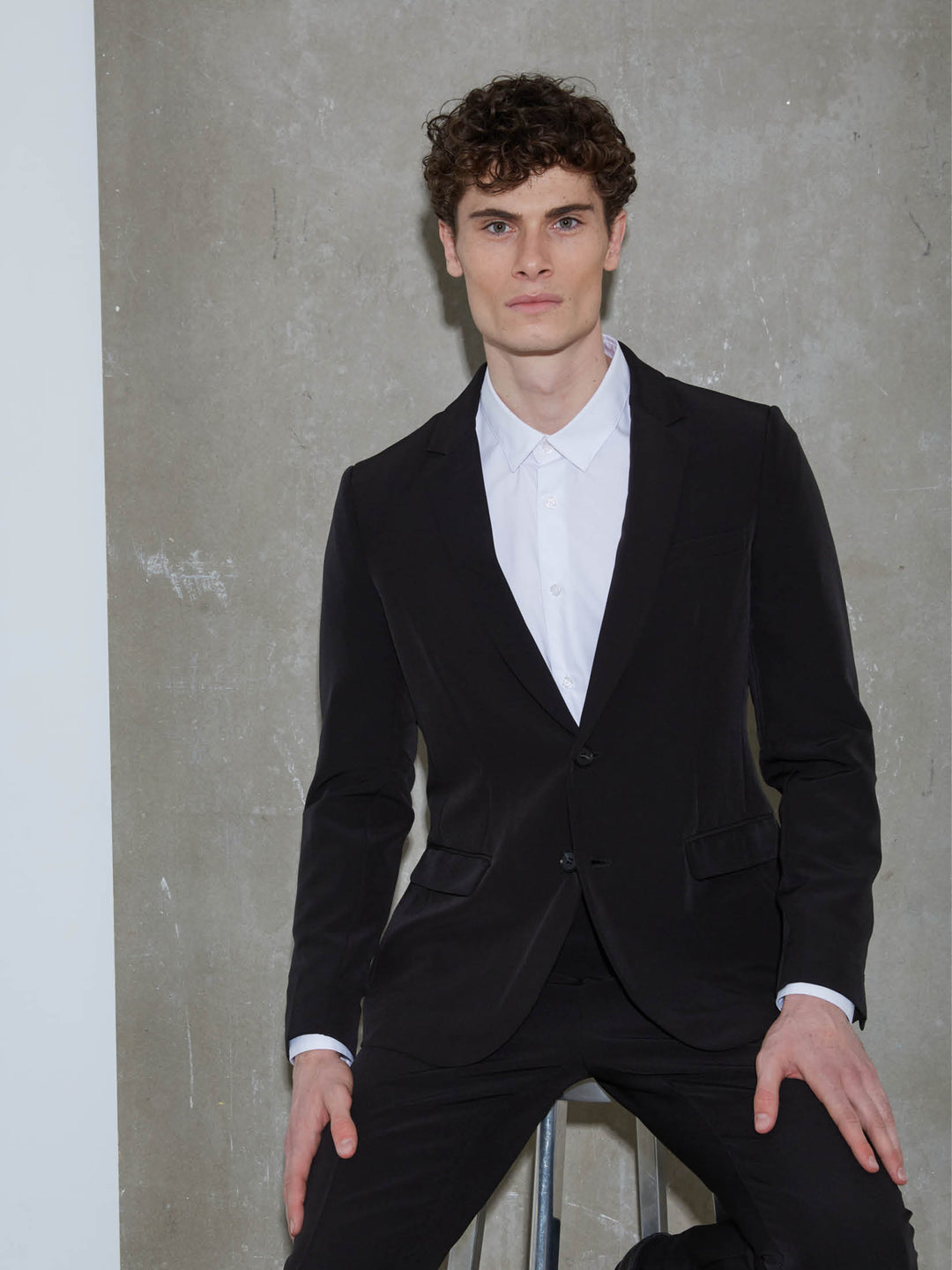 Bruuns Bazaar Men RubenBBKarlsus Blazer Blazer Black