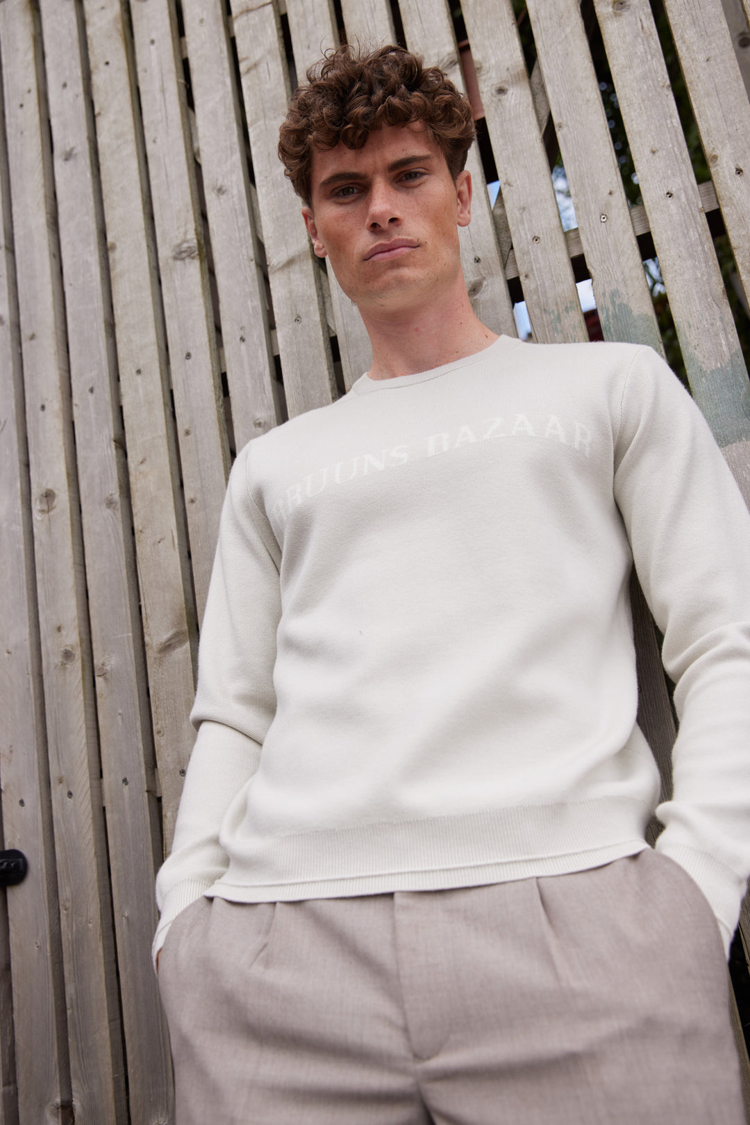 Bruuns Bazaar Men SimonBBNouveau knit Knit Kit