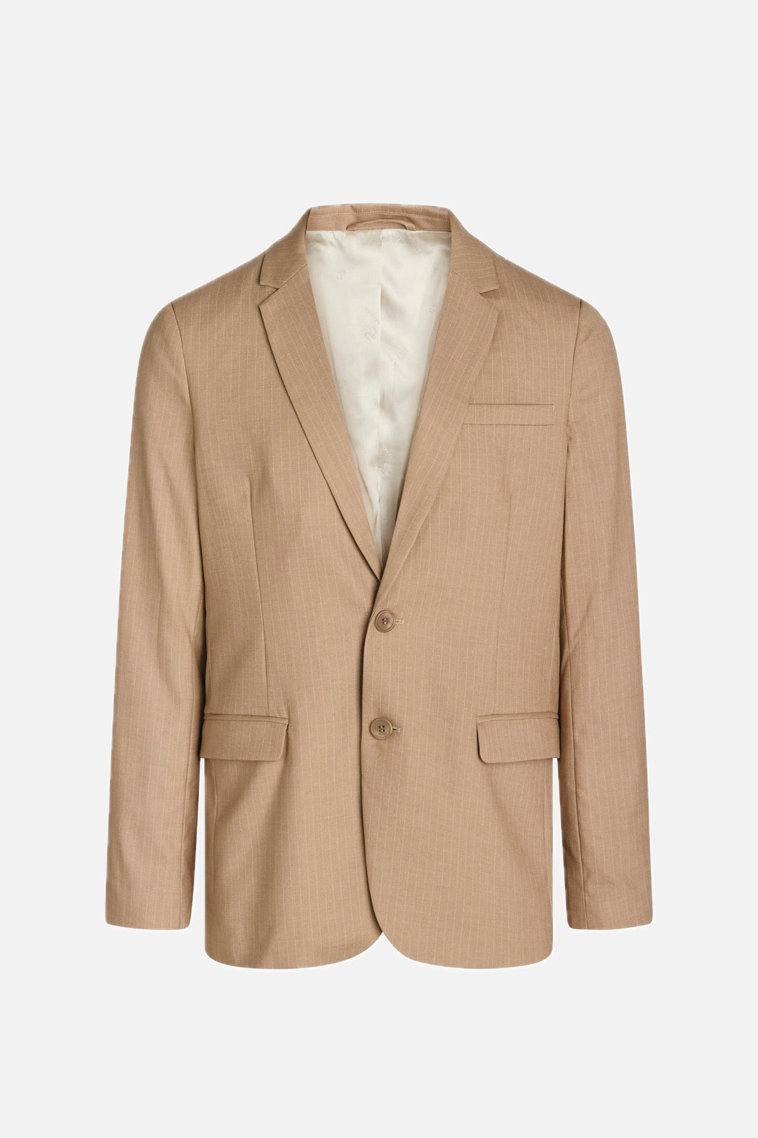 Bruuns Bazaar Men StaticeBBCarl blazer Blazer Sand Pinstripe