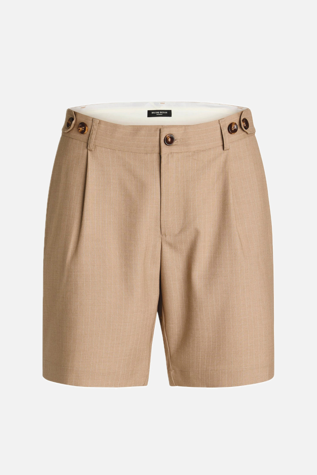 Bruuns Bazaar Men StaticeBBCity shorts Shorts Sand Pinstripe