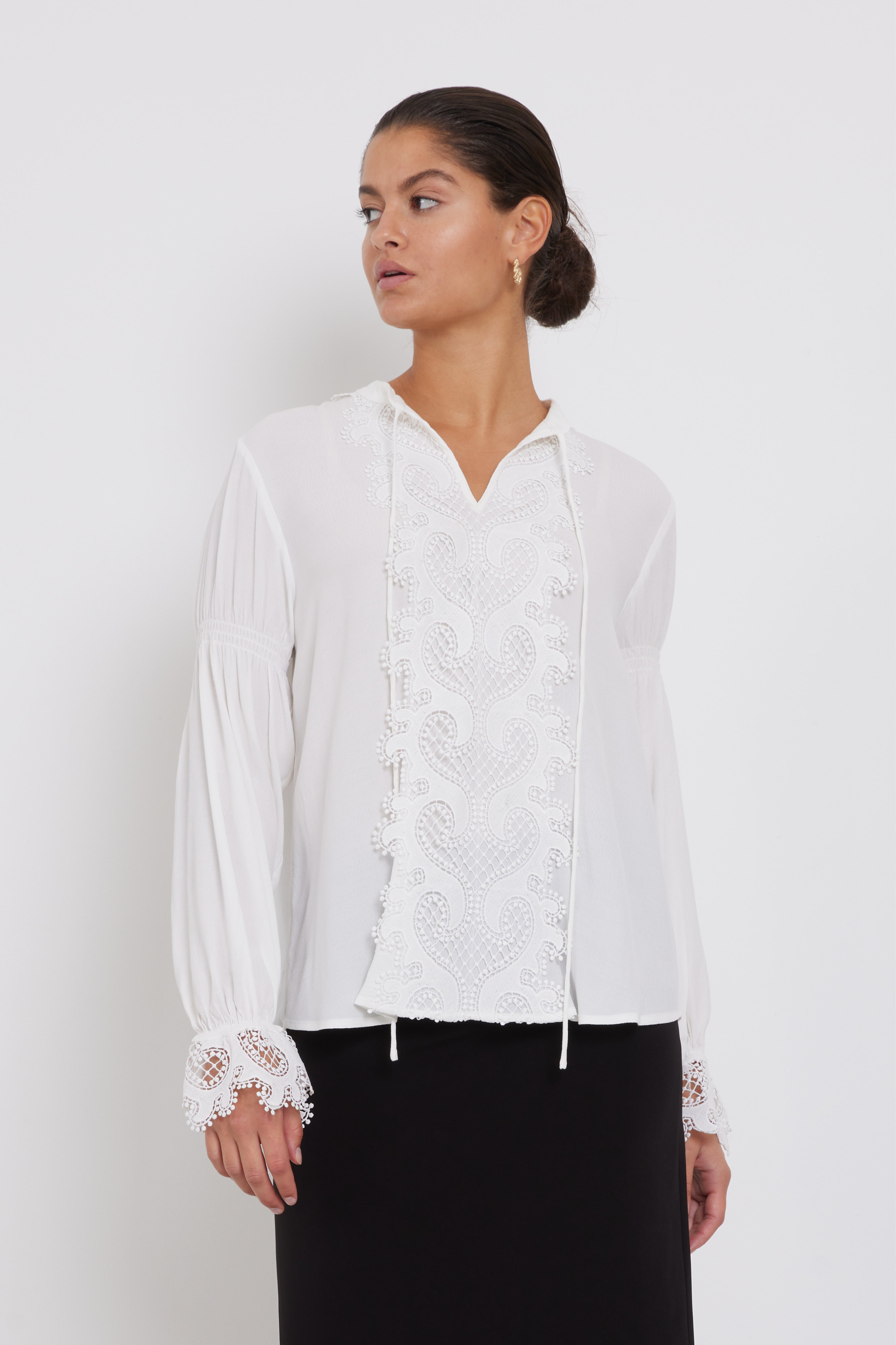 Snow white blouse online