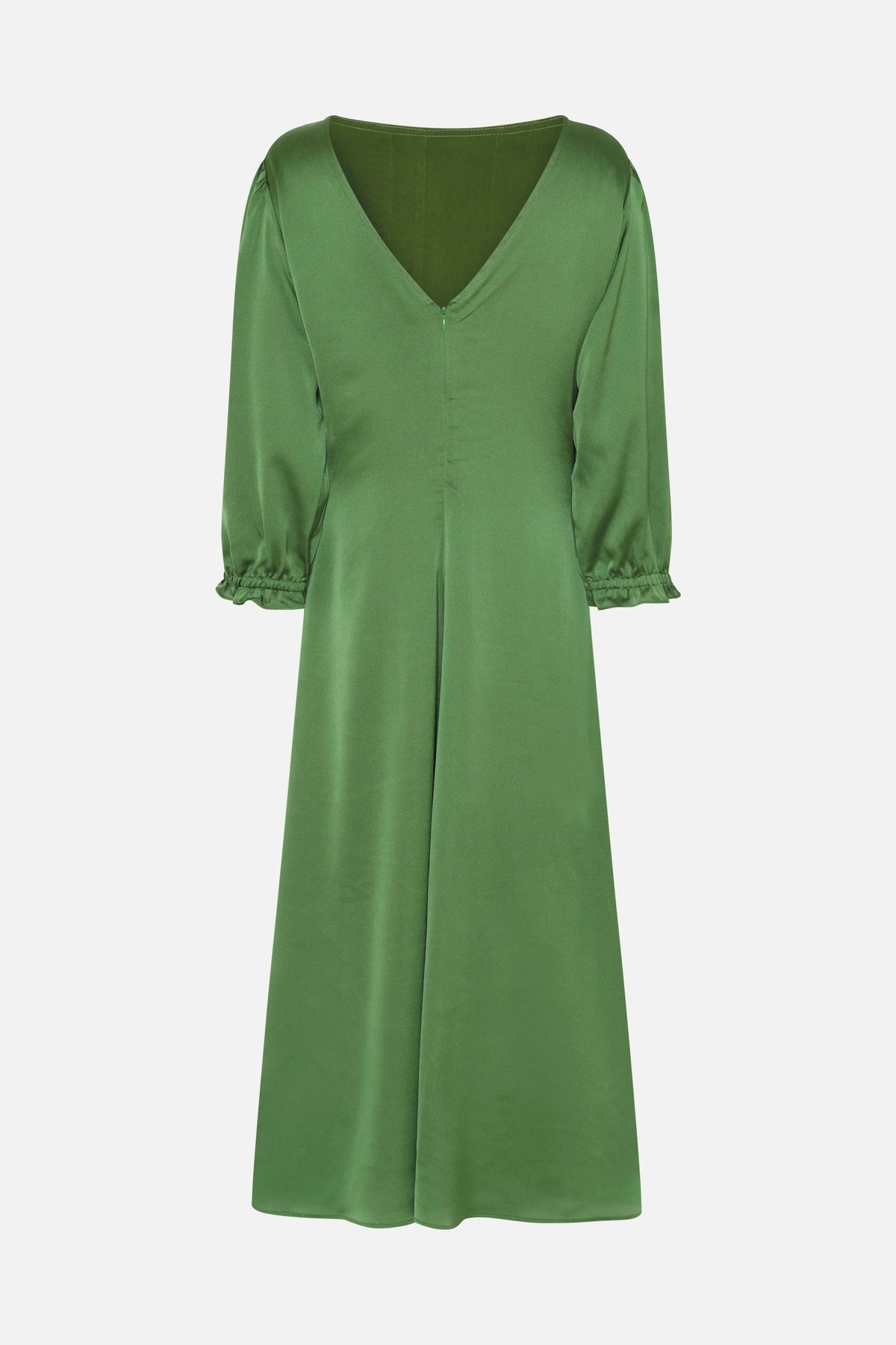 fresh green dress Louisa Green Flutter Sleeve Maxi Dress | Women's Clothing