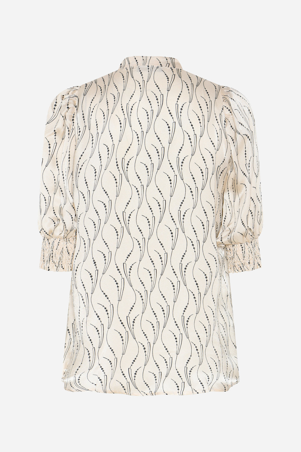 Bruuns Bazaar Women AcaraBBLicys shirt Shirts Wavy print White cream