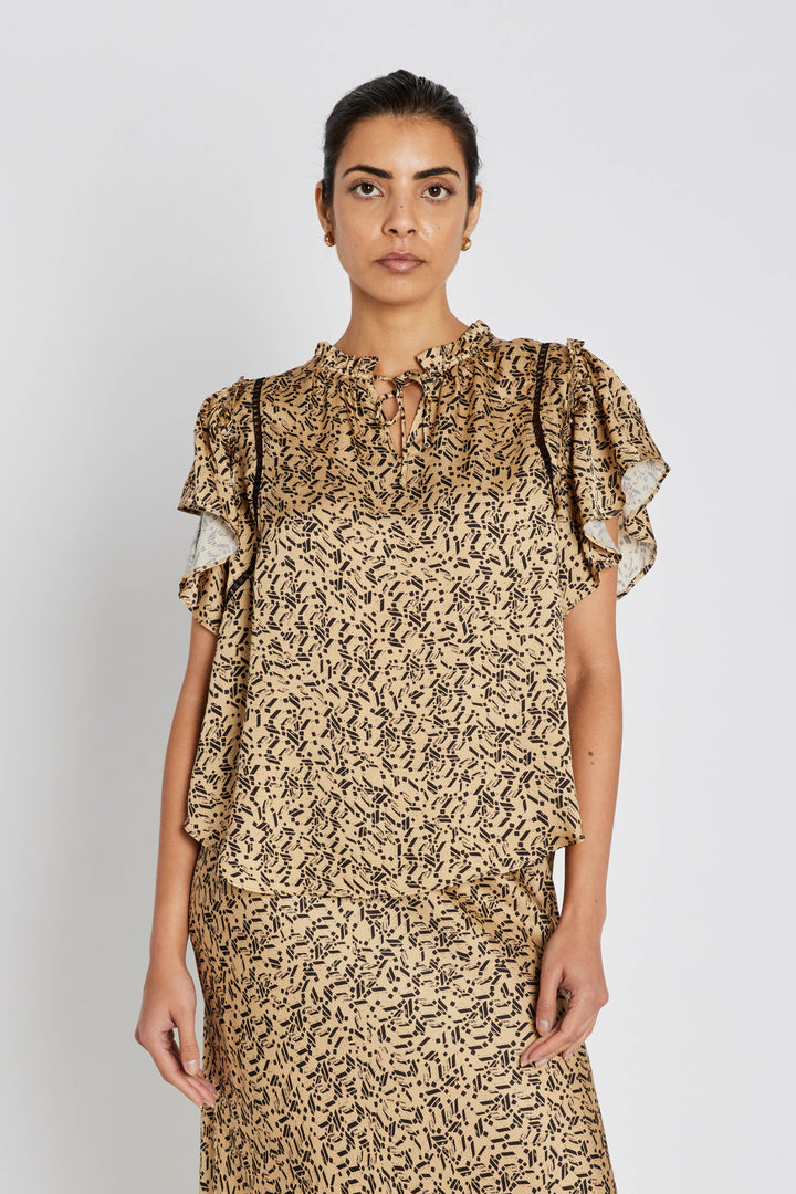 Bruuns Bazaar Women AcaraBBSabrine blouse Blouse Art Print