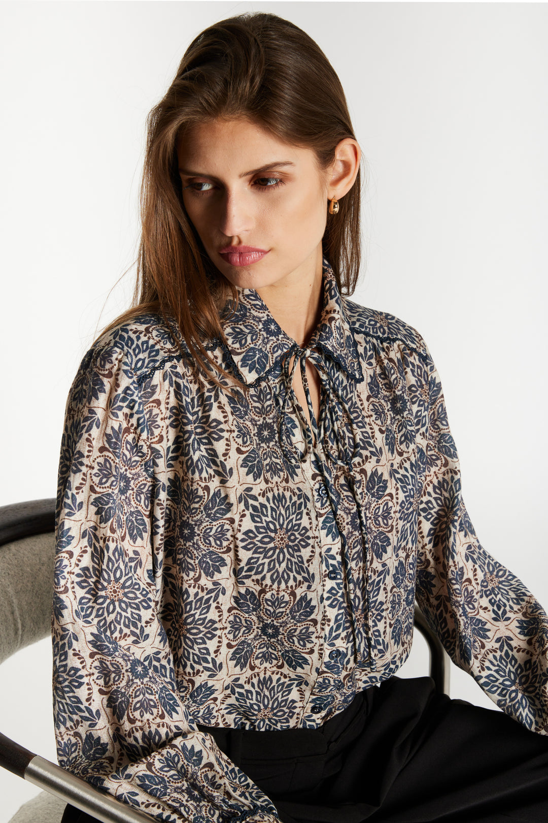 Bruuns Bazaar Women AiphanesBBLorina shirt Shirts Antique flower