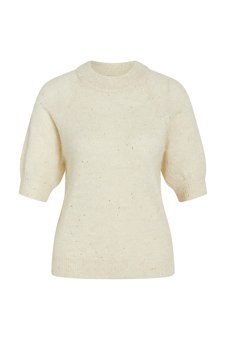 Bruuns Bazaar Women AlchemillaBBHalias knit Knit White Cream / Gold