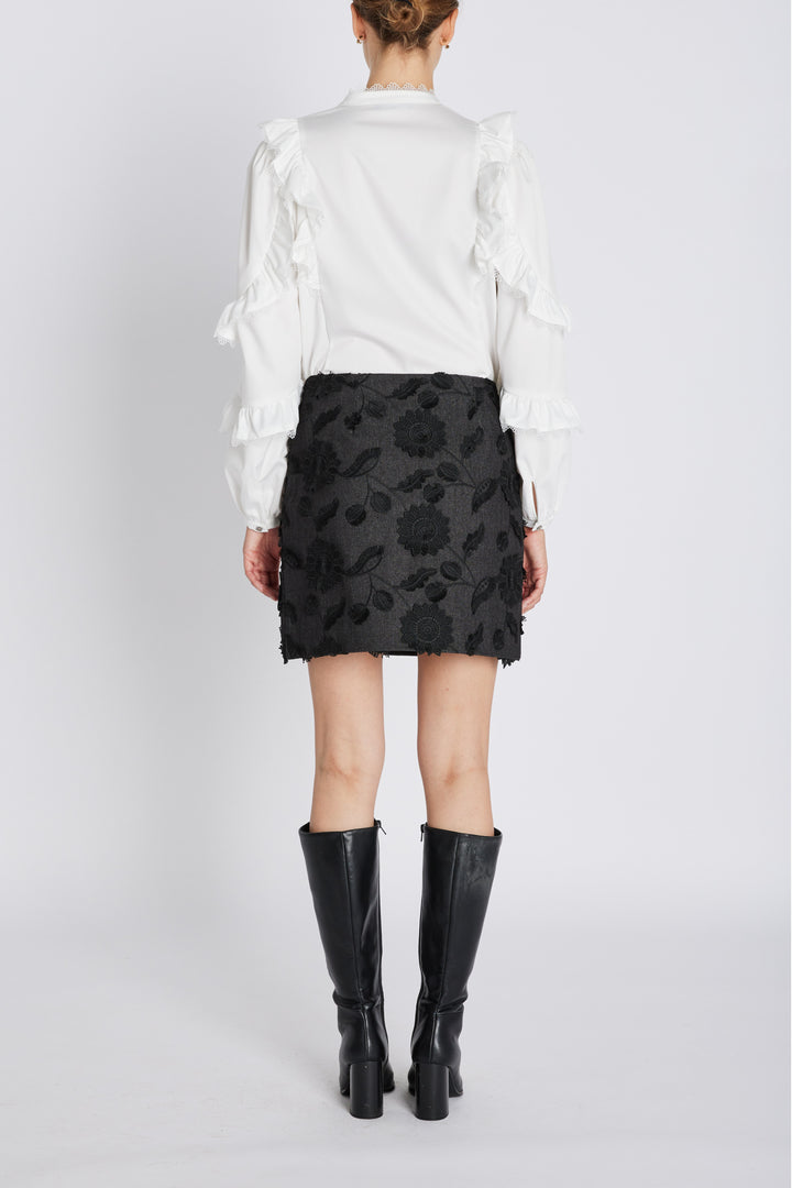 Bruuns Bazaar Women AlmondBBJoannas skirt Skirt Black
