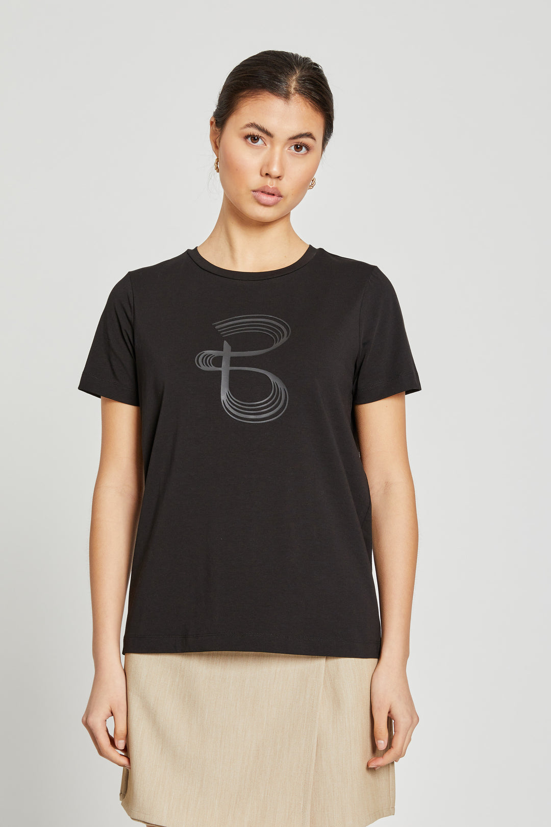 Bruuns Bazaar Women AlnusBBRuba tee T-shirts Black