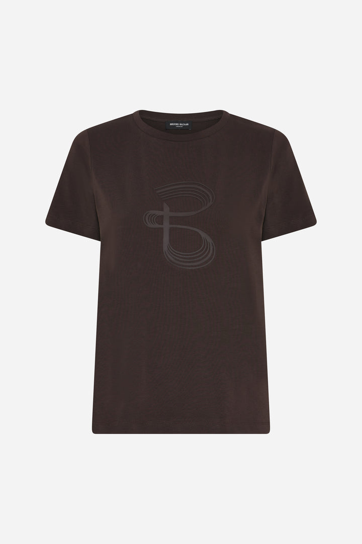 Bruuns Bazaar Women AlnusBBRuba tee T-shirts Chestnut