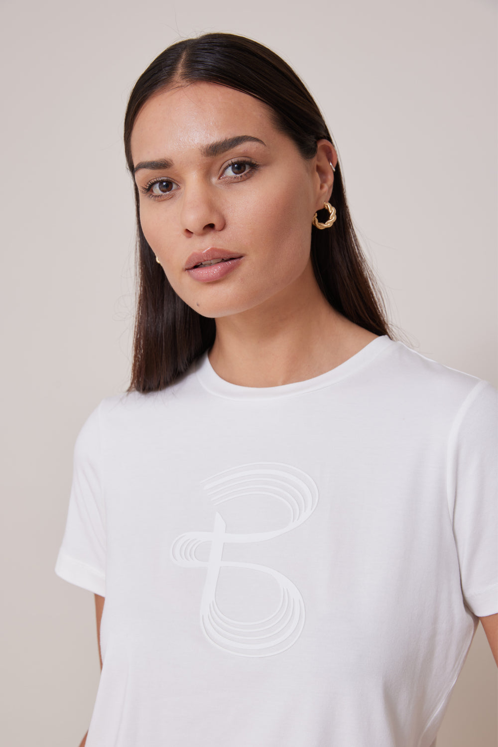 Bruuns Bazaar Women AlnusBBRuba tee T-shirts White
