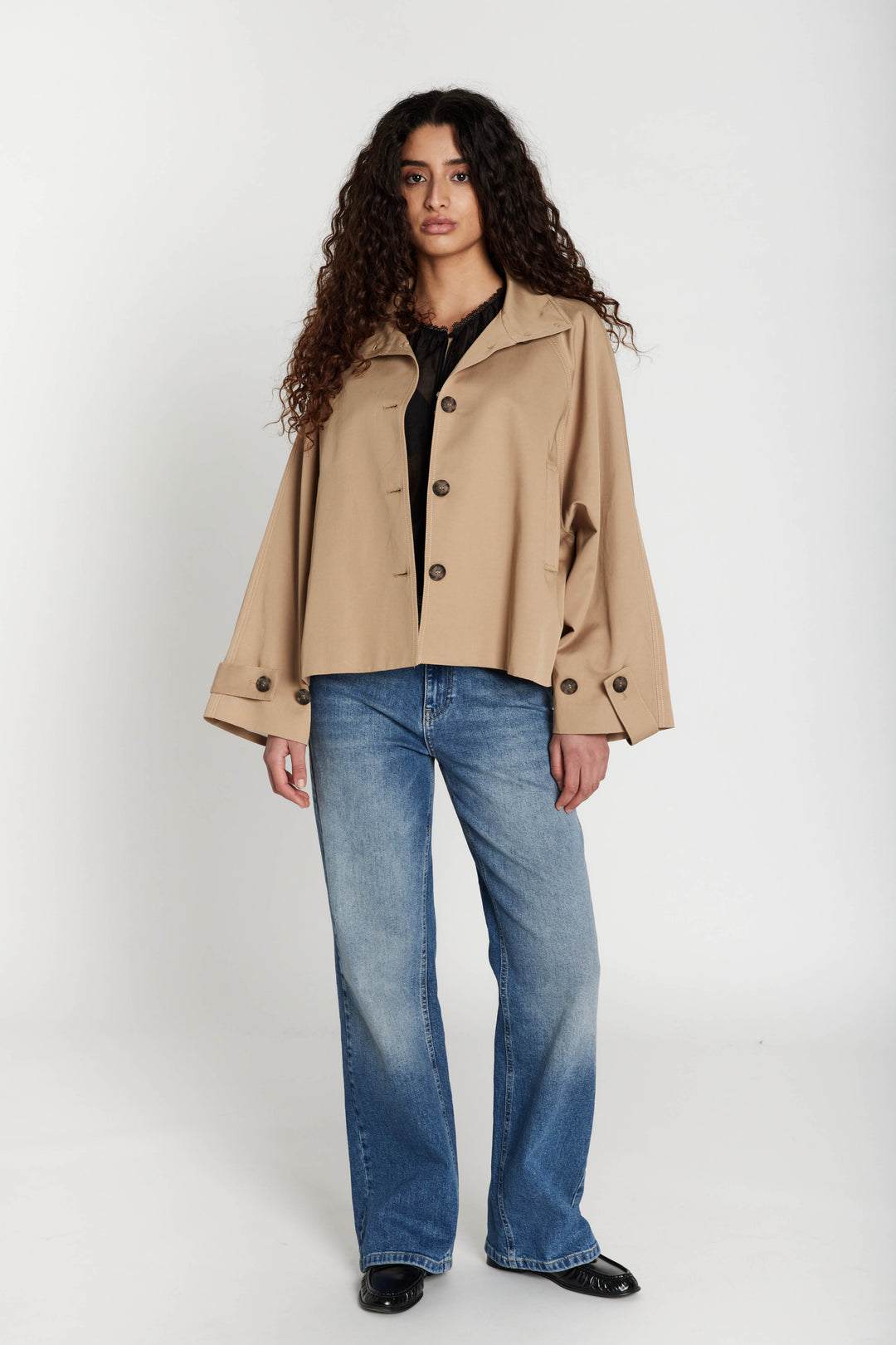 Bruuns Bazaar Women AmomumBBToma jacket Outerwear Dark sand