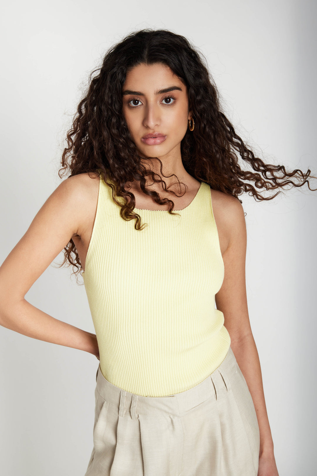 Bruuns Bazaar Women AnemoneBBDiti knit top Knit Lemon