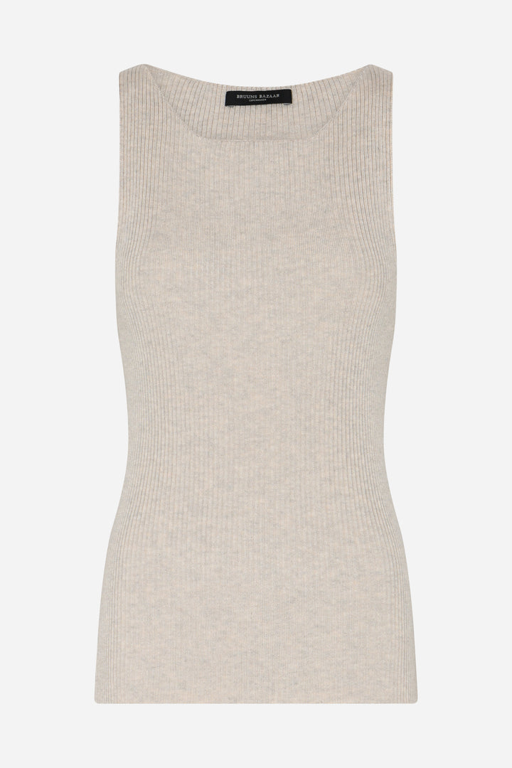 Bruuns Bazaar Women AnemoneBBDiti knit top Knit Sand Melange