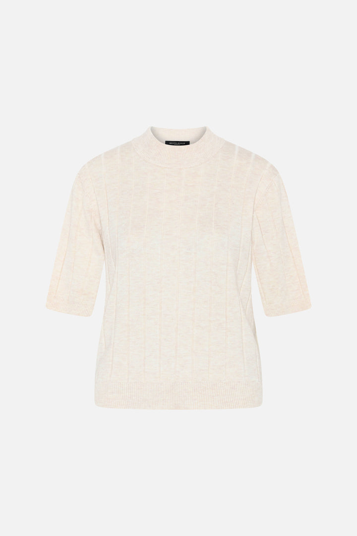 Bruuns Bazaar Women AnemoneBBGlady knit Knit White Cream melange