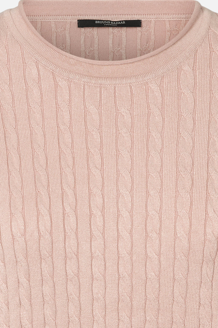 Bruuns Bazaar Women AnemoneBBGlenda knit Knit Light Rose