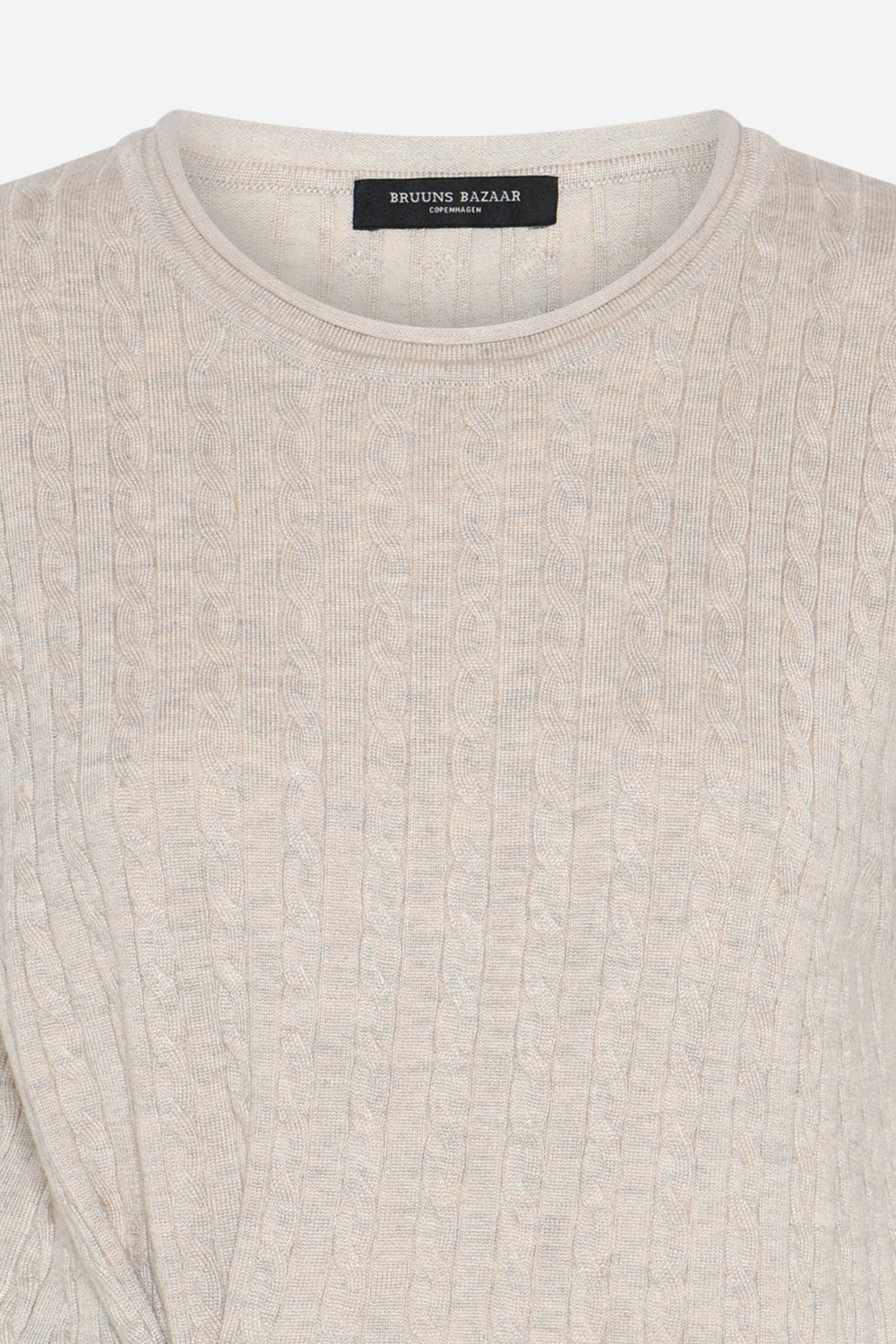 Bruuns Bazaar Women AnemoneBBGlenda knit Knit Sand Melange