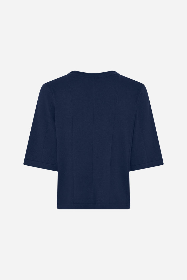 Bruuns Bazaar Women AnemoneBBGliandra knit Knit Petrol Blue