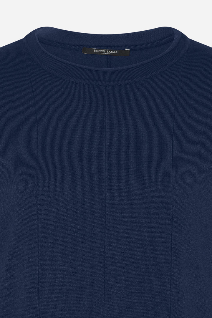 Bruuns Bazaar Women AnemoneBBGliandra knit Knit Petrol Blue