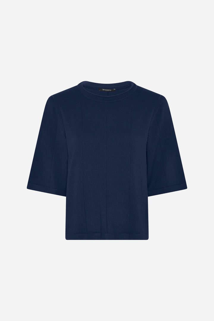 Bruuns Bazaar Women AnemoneBBGliandra knit Knit Petrol Blue
