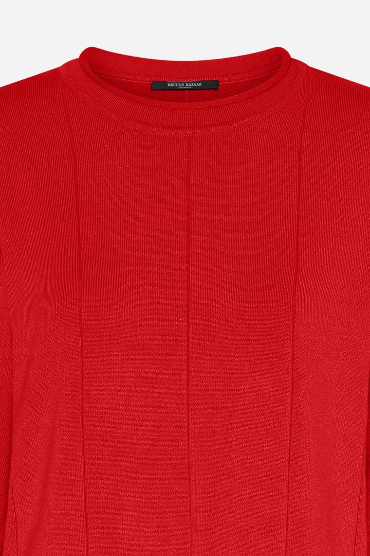 Bruuns Bazaar Women AnemoneBBGliandra knit Knit True Red