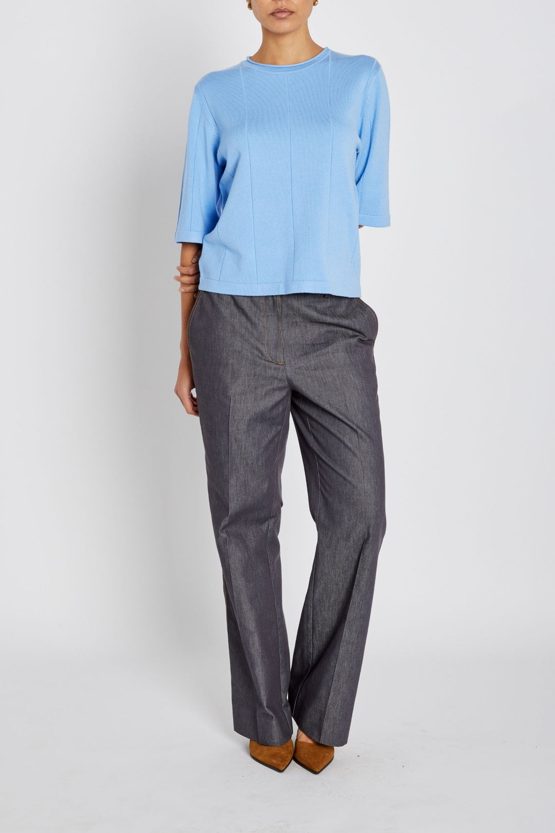 Bruuns Bazaar Women AnemoneBBGliandra knit Knit Ultramarine