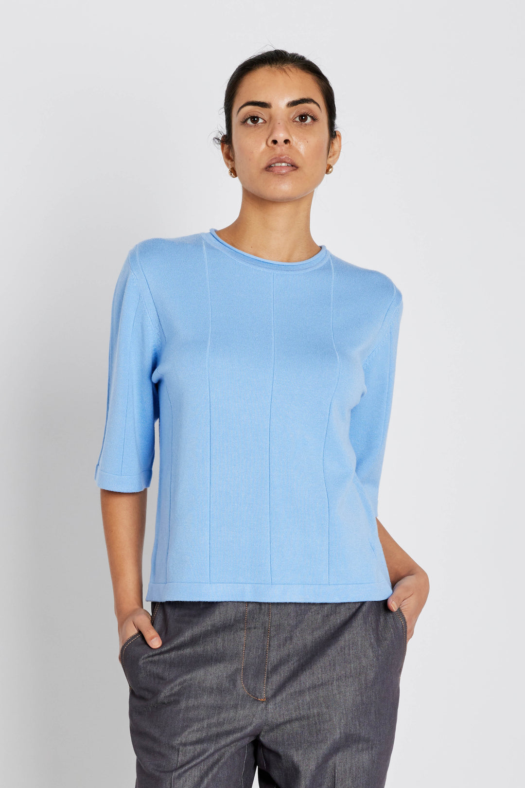 Bruuns Bazaar Women AnemoneBBGliandra knit Knit Ultramarine