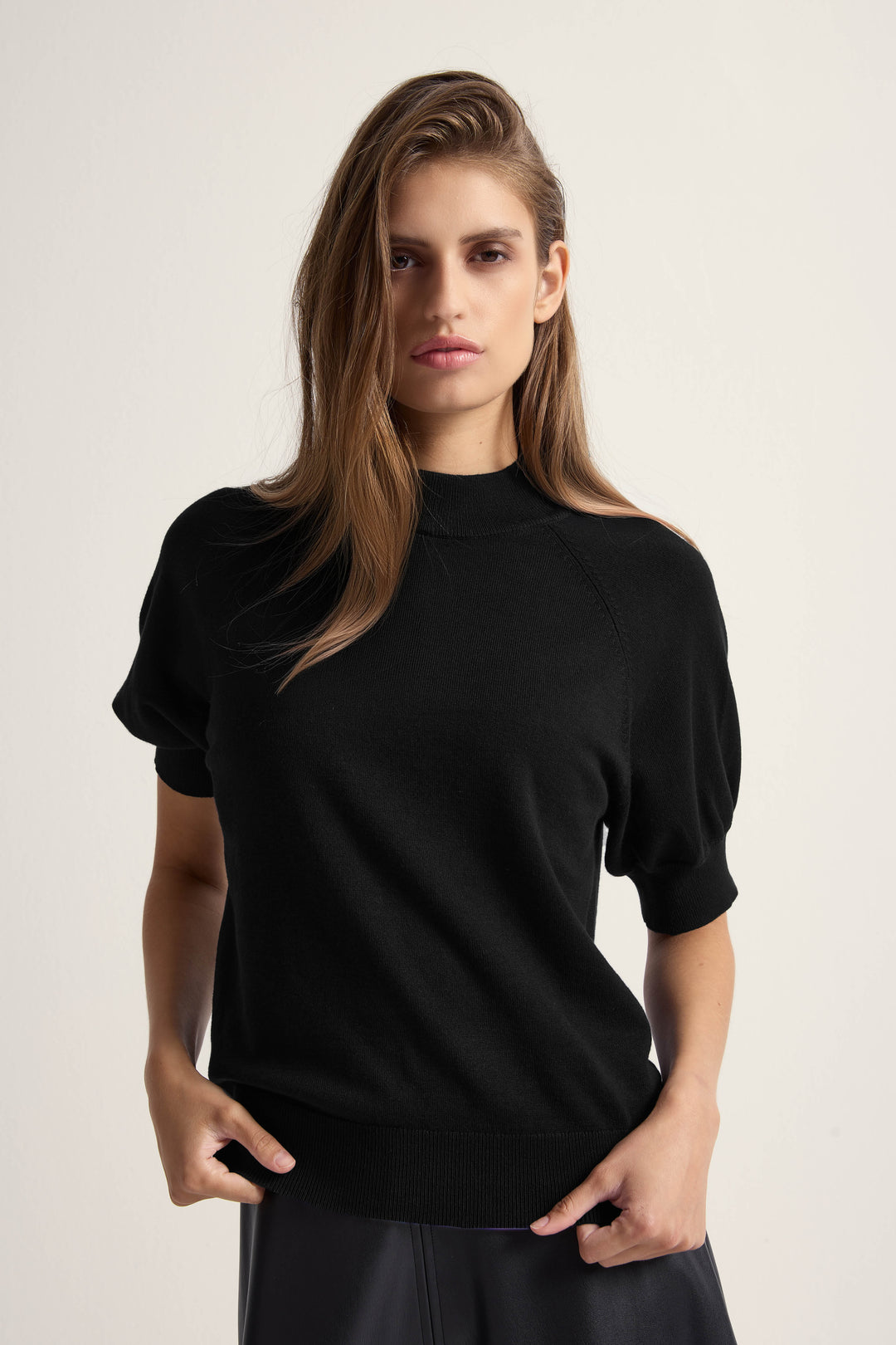 Bruuns Bazaar Women AnemoneBBHalias knit Knit Black