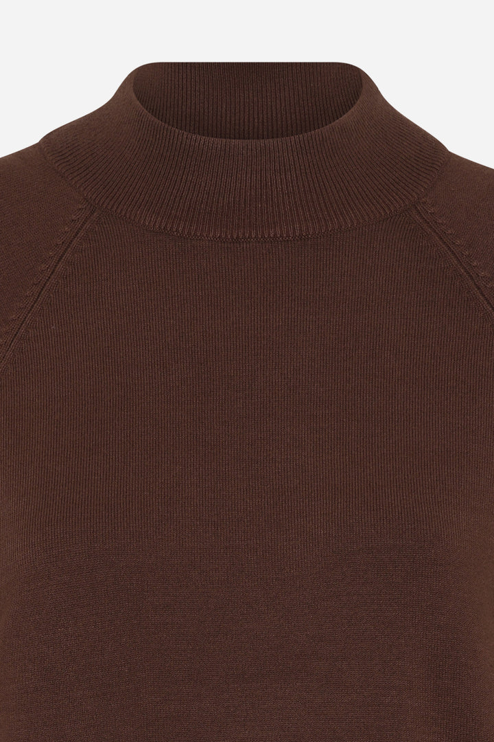 Bruuns Bazaar Women AnemoneBBHalias knit Knit Chestnut