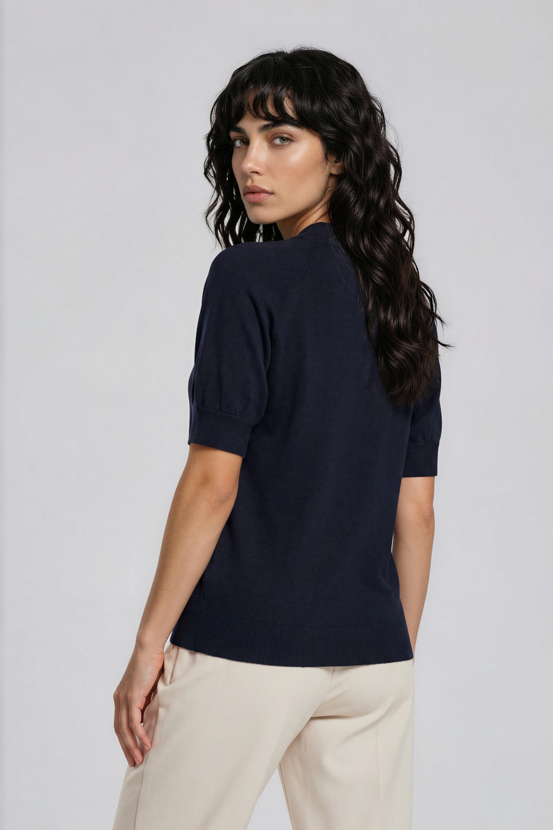 Bruuns Bazaar Women AnemoneBBHalias knit Knit Navy