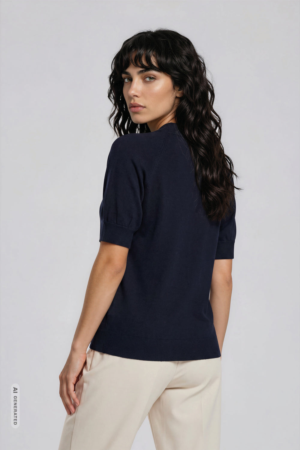 Bruuns Bazaar Women AnemoneBBHalias knit Knit Navy