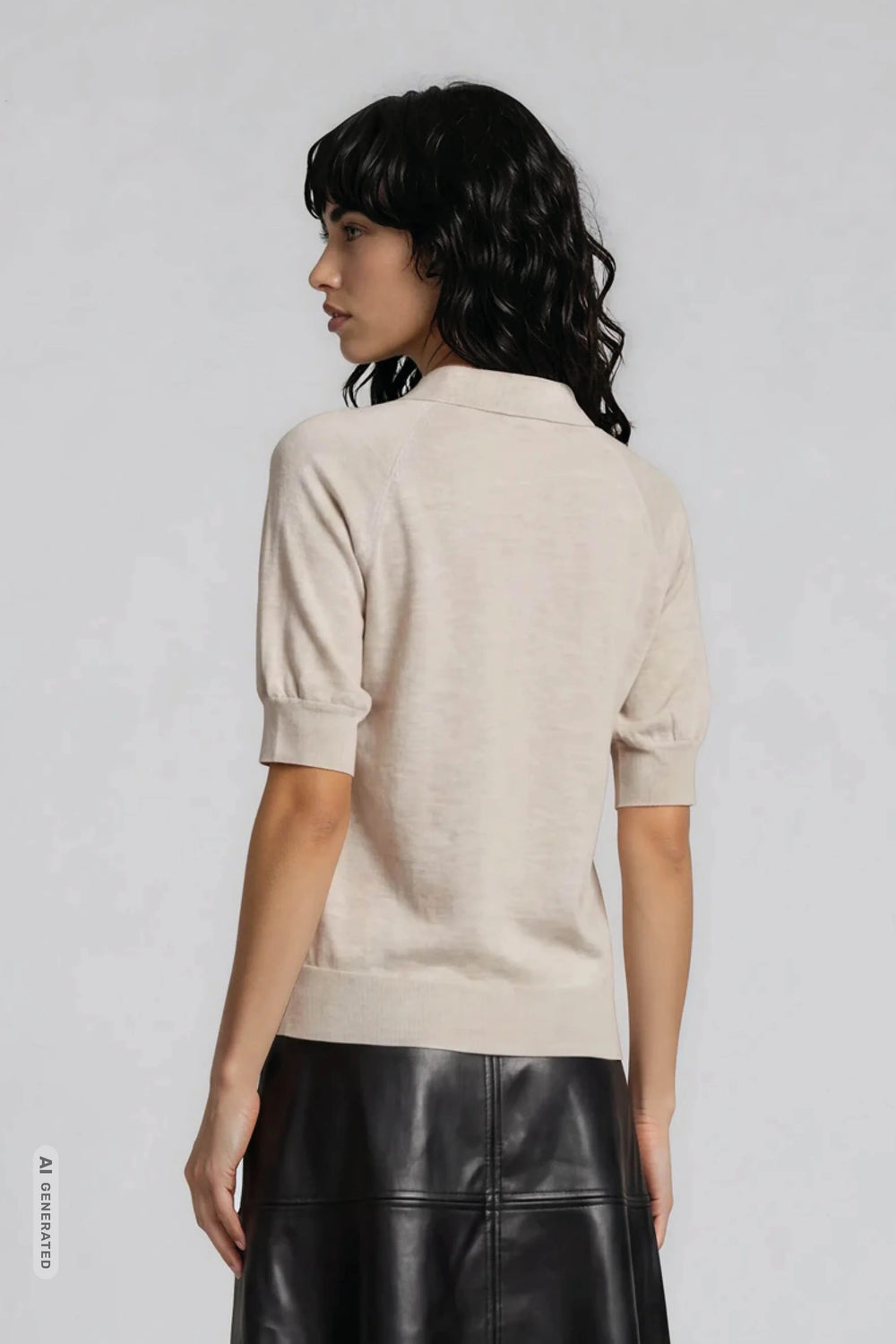 Bruuns Bazaar Women AnemoneBBHalias knit Knit Sand Melange
