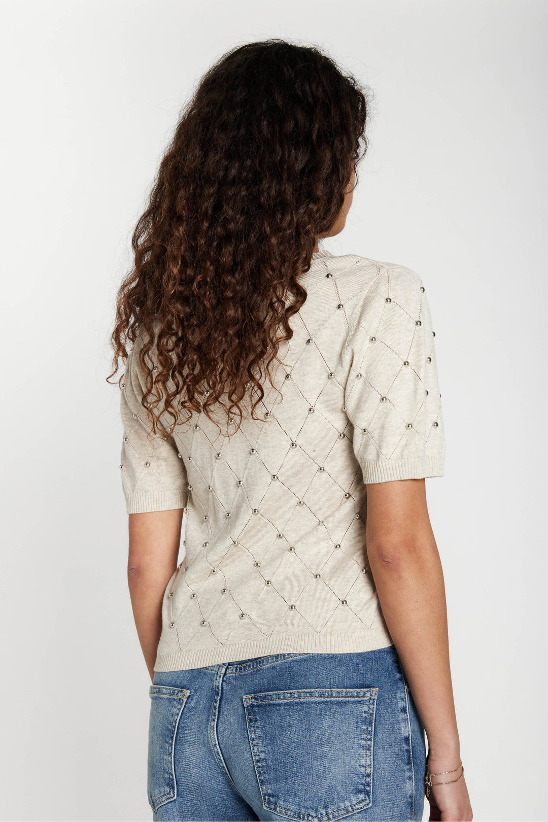 Bruuns Bazaar Women AnemoneBBTiti knit Knit Sand Melange