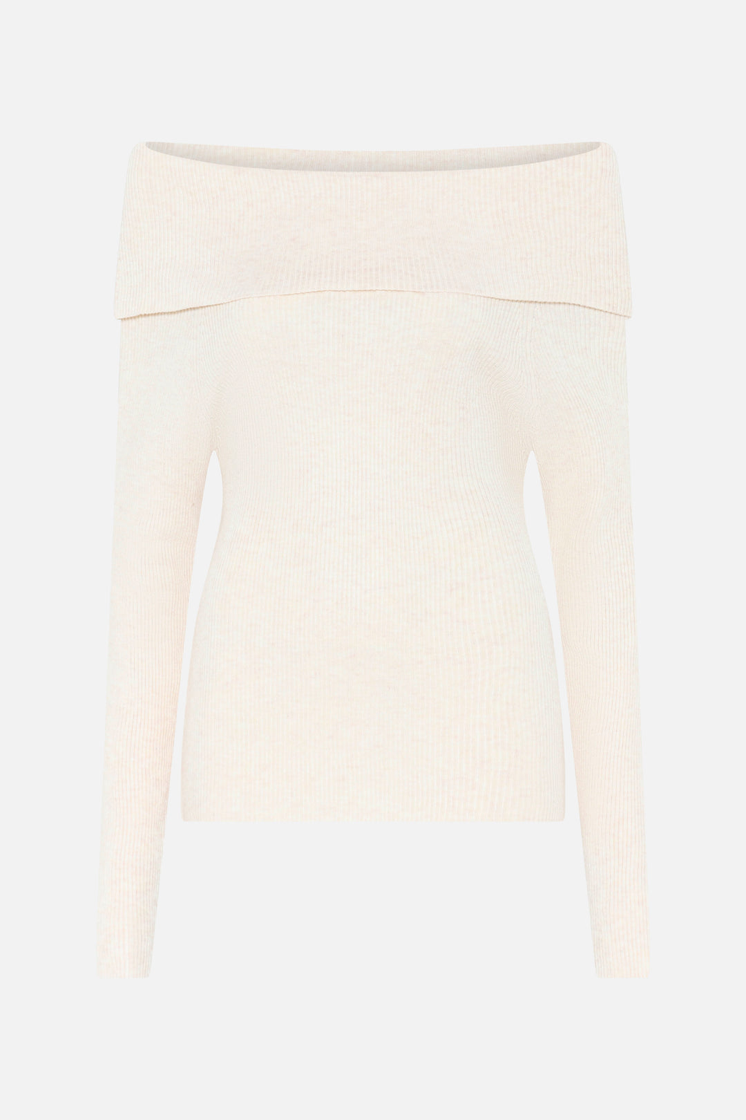 Bruuns Bazaar Women AnemoneBBTonna knit Knit White Cream melange