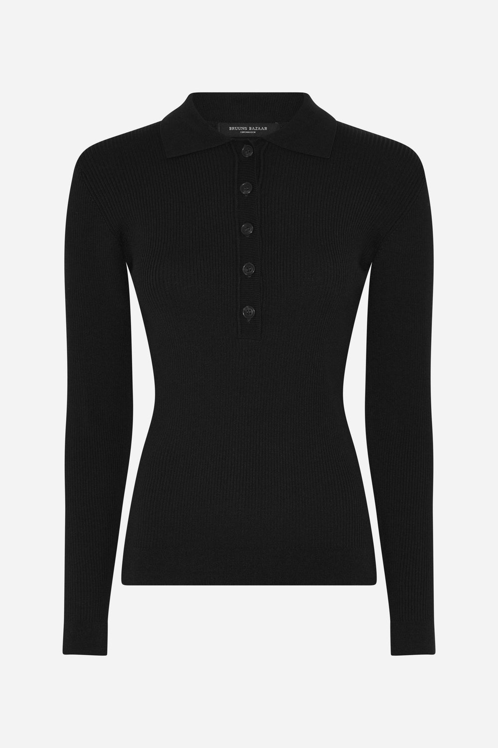 Bruuns Bazaar Women AnemoneBBValea knit polo Knit Black